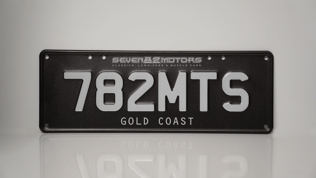 Australian Souvenir 782MTS Number Plate